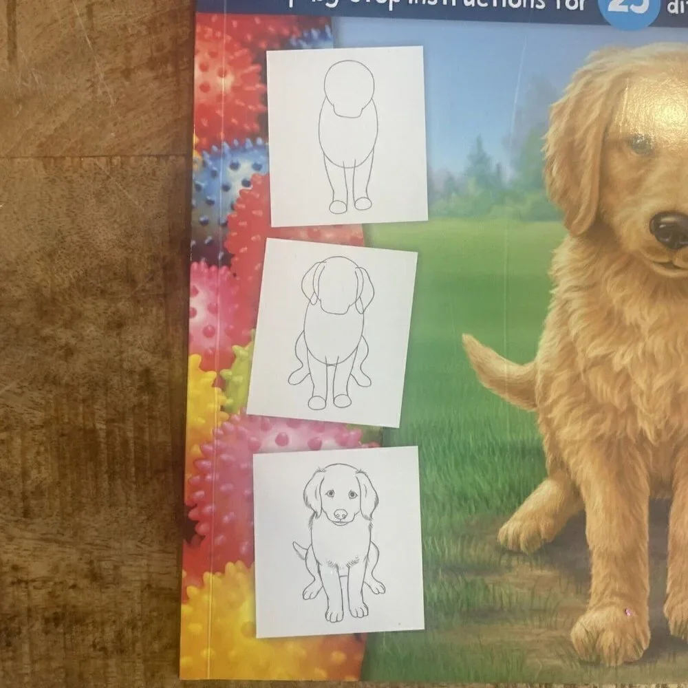 Learn to Draw: Dogs and Puppies Step-by-Step Instructions for 25 Different Dog
